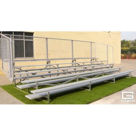 Gared sports bleachers